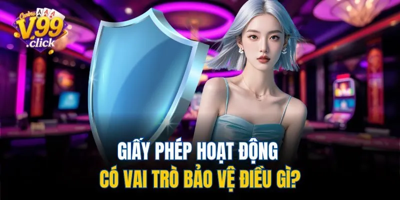 Giấy phép hoạt động có vai trò bảo vệ điều gì?