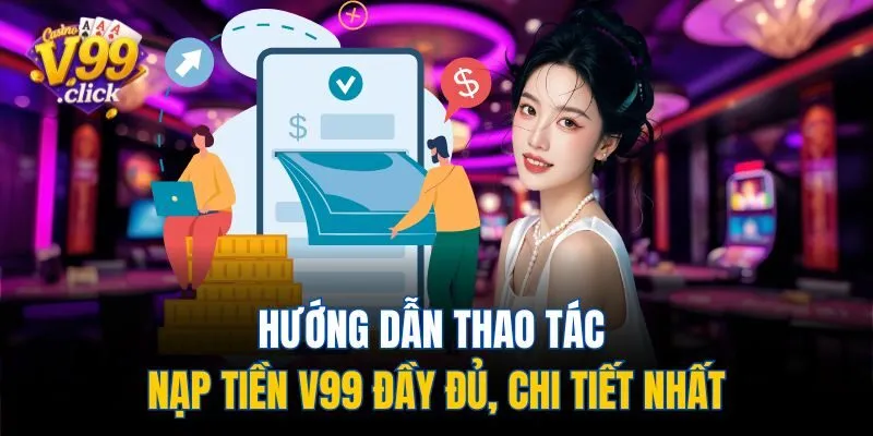 Hướng dẫn thao tác nạp tiền V99 đầy đủ, chi tiết nhất